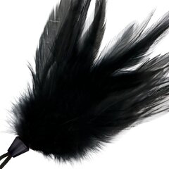 DARKNESS BLACK FEATHER 17CM цена и информация | БДСМ и фетиш | kaup24.ee