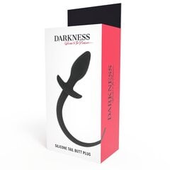 Anaalkork Darkness, 28 cm, must hind ja info | Anaallelud | kaup24.ee