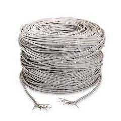 Твердый кабель RJ45 кат. 6 UTP NANOCABLE 10.20.0504 305 m цена и информация | Кабели и провода | kaup24.ee
