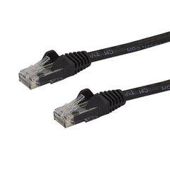 Жесткий сетевой кабель UTP кат. 6 Startech N6PATC150CMBK        1,5 m цена и информация | Кабели и провода | kaup24.ee