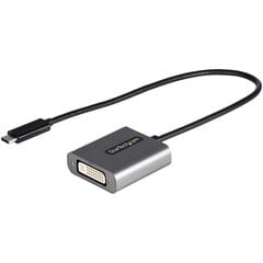 Адаптер USB C—DVI Startech CDP2DVIEC            Чёрный цена и информация | Адаптеры и USB-hub | kaup24.ee