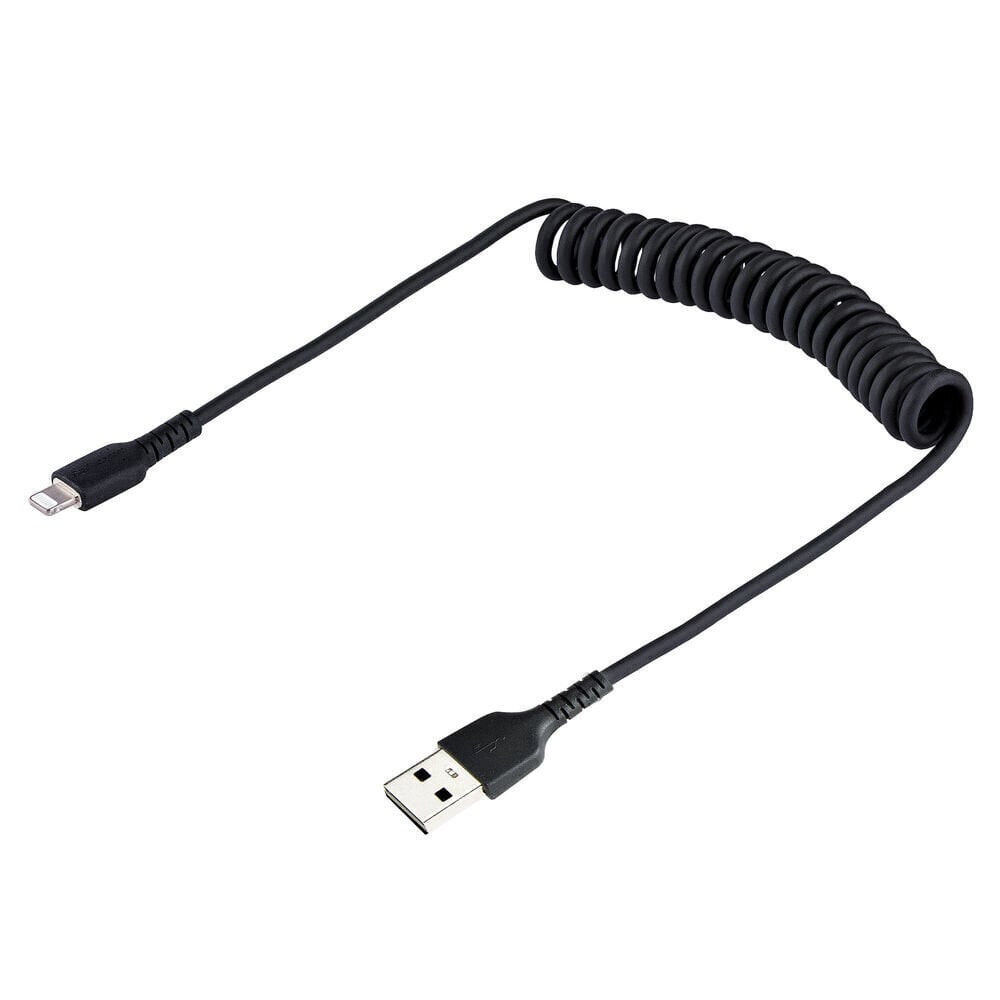 USB-Lightning Kaabel Startech RUSB2ALT50CMBC Must 50 cm цена и информация | Kaablid ja juhtmed | kaup24.ee