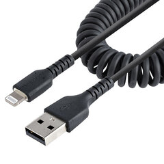 USB-Lightning Kaabel Startech RUSB2ALT1MBC Must 1 m hind ja info | Kaablid ja juhtmed | kaup24.ee