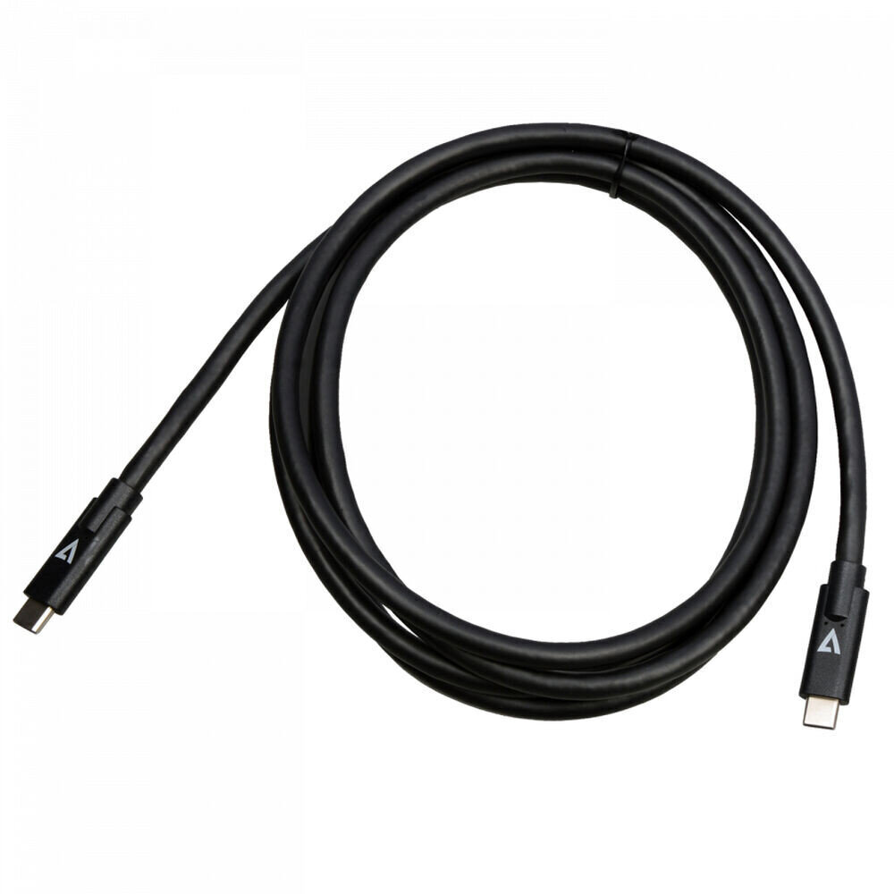 Kaabel Micro USB V7 V7USBC10GB-2M (2 m) Must цена и информация | Kaablid ja juhtmed | kaup24.ee
