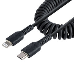 USB-Lightning Kaabel Startech RUSB2CLT1MBC Must 1 m цена и информация | Кабели и провода | kaup24.ee