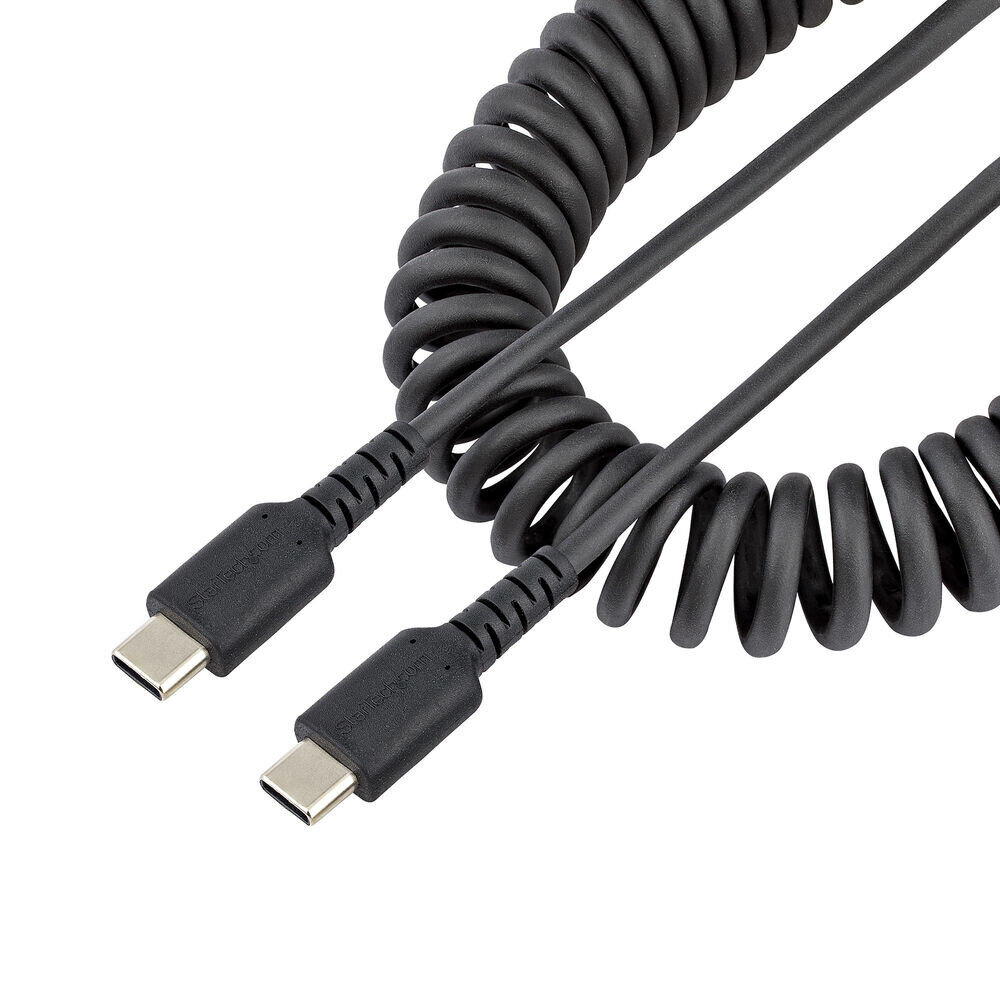 Kaabel USB C Startech R2CCC-50C-USB-CABLE Must 50 cm hind ja info | Kaablid ja juhtmed | kaup24.ee