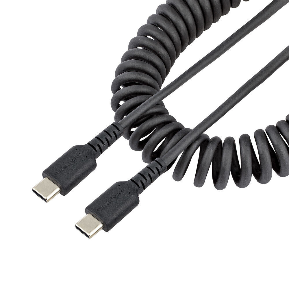 Kaabel USB C Startech R2CCC-50C-USB-CABLE Must 50 cm цена и информация | Kaablid ja juhtmed | kaup24.ee