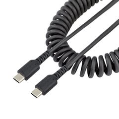 Kaabel USB C Startech R2CCC-1M-USB-CABLE Must 1 m цена и информация | Кабели и провода | kaup24.ee