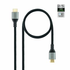 Кабель HDMI NANOCABLE 10.15.8102, 2 м цена и информация | Кабели и провода | kaup24.ee