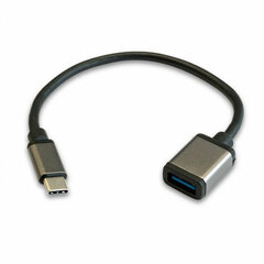 Кабель OTG USB 2.0 Micro 3GO C136, чёрный, 20 см цена и информация | Кабели и провода | kaup24.ee