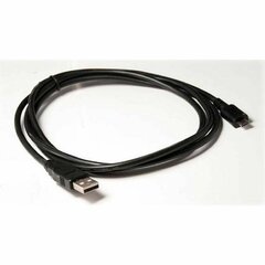 Кабель OTG USB 2.0 Micro 3GO CMUSB, чёрный, 1.5 м цена и информация | Кабели и провода | kaup24.ee