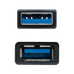 USB-кабель NANOCABLE 10.01.090 Чёрный цена и информация | Кабели и провода | kaup24.ee