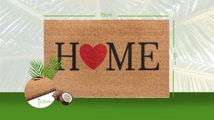 Hanse Home коврик для двери Mix Mats Cocos 45x75 см цена и информация | Придверные коврики | kaup24.ee