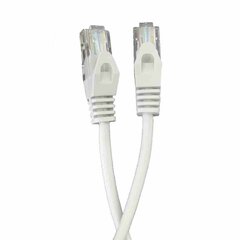 Жесткий сетевой кабель UTP кат. 5е EDM Белый цена и информация | Кабели и провода | kaup24.ee