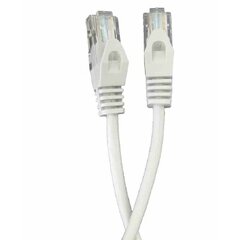 Жесткий сетевой кабель UTP кат. 5е EDM Белый цена и информация | Кабели и провода | kaup24.ee