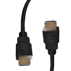 HDMI Kaabel EDM Must 1 m цена и информация | Кабели и провода | kaup24.ee