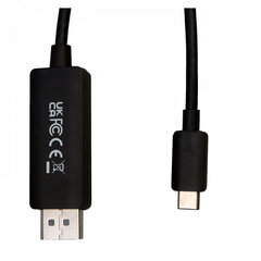 Адаптер USB C—DisplayPort V7 V7USBCDP14-1M        1 m 8K Ultra HD цена и информация | Адаптеры и USB-hub | kaup24.ee