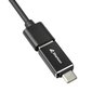 4-Port USB Hub Sharkoon Must цена и информация | USB jagajad, adapterid | kaup24.ee