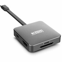 USB-разветвитель Urban Factory TCM05UF цена и информация | Адаптер Aten Video Splitter 2 port 450MHz | kaup24.ee