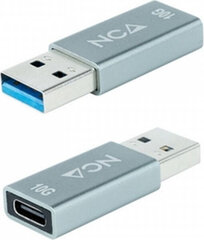 USB 3.0-USB-C 3.1 Adapter Nanocable цена и информация | Адаптеры и USB-hub | kaup24.ee