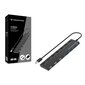 USB-jaotur Conceptronic HUBBIES09BP Must 7-in-1 цена и информация | USB jagajad, adapterid | kaup24.ee