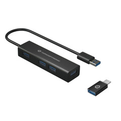 USB-разветвитель Conceptronic HUBBIES06B цена и информация | Адаптеры и USB-hub | kaup24.ee