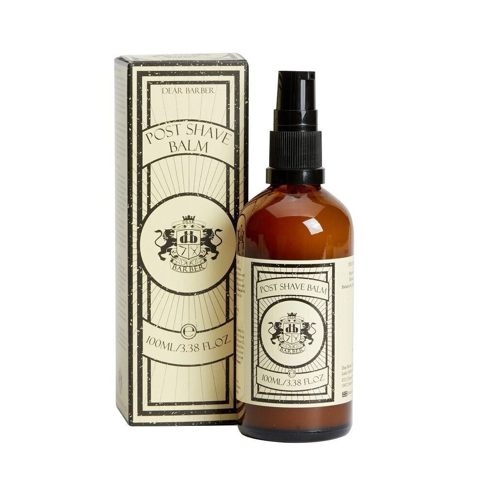 Rahustav raseerimisjärgne palsam Dear Barber, 100 ml hind ja info | Raseerimisvahendid | kaup24.ee