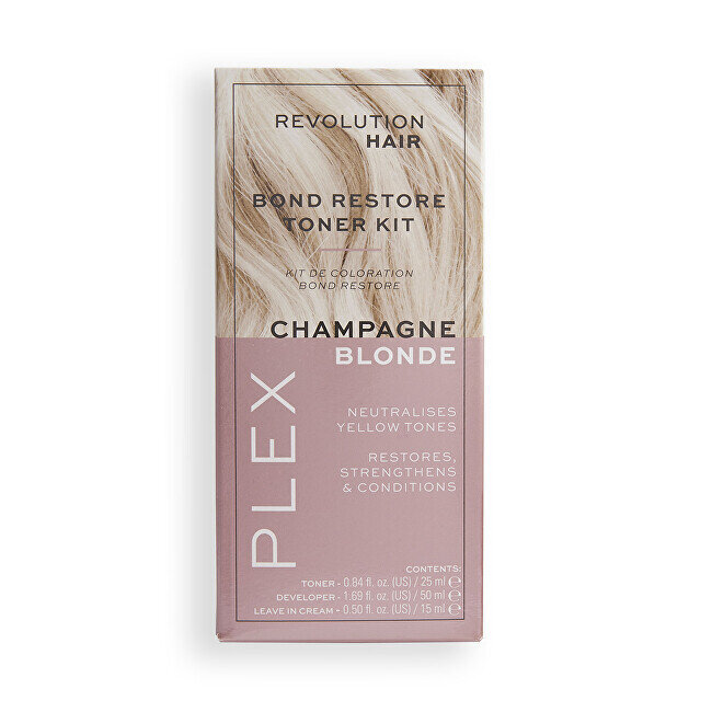 Juuksevärv Revolution Haircare Plex hair color Blond Champagne hind ja info | Juuksevärvid | kaup24.ee