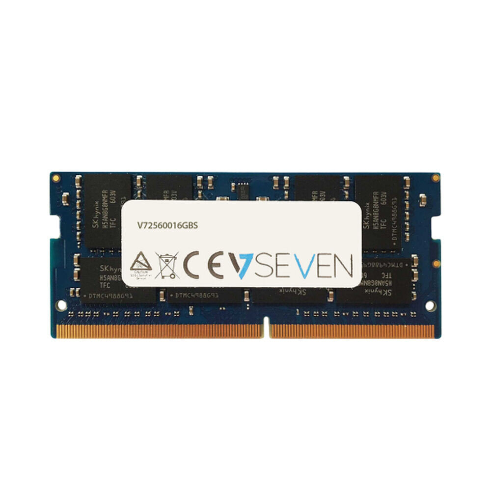 RAM-mälu V7 CL22 NON ECC 16 GB DDR4 3200MHZ hind ja info | Operatiivmälu (RAM) | kaup24.ee