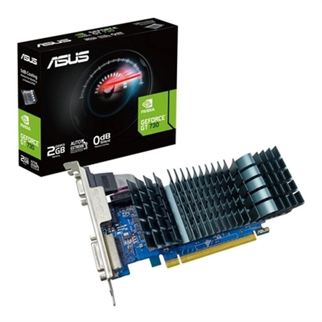 Graafikakaart Asus GT730-SL-2GD3-BRK-EVO 2 GB GDDR3 цена и информация | Videokaardid (GPU) | kaup24.ee