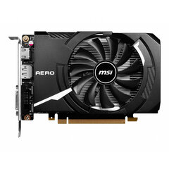 Graafikakaart MSI GeForce GTX 1630 AERO ITX 4G OC 4 GB GDDR6 hind ja info | Videokaardid (GPU) | kaup24.ee