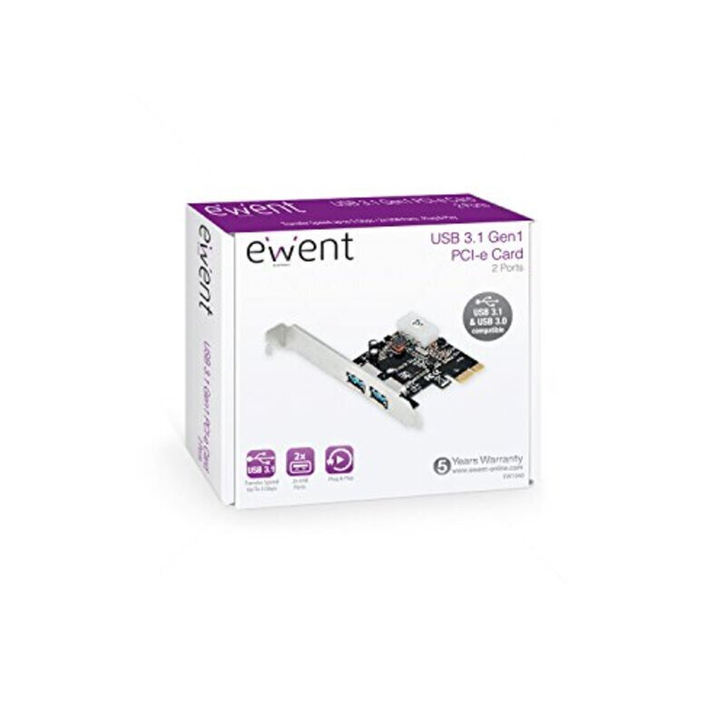 PCI-kaart Ewent ITCCID0079 2x USB 3.1 hind ja info | Emaplaadid | kaup24.ee