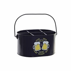 Pudelihoidja Dkd Home Decor Cold Beer Kollane Metall sinine (27 x 17.5 x 13 cm) цена и информация | Столовые и кухонные приборы | kaup24.ee