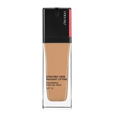Основа под макияж Shiseido Synchro Skin Radiant Lifting Foundation SPF30 350 Maple, 30мл цена и информация | Пудры, базы под макияж | kaup24.ee