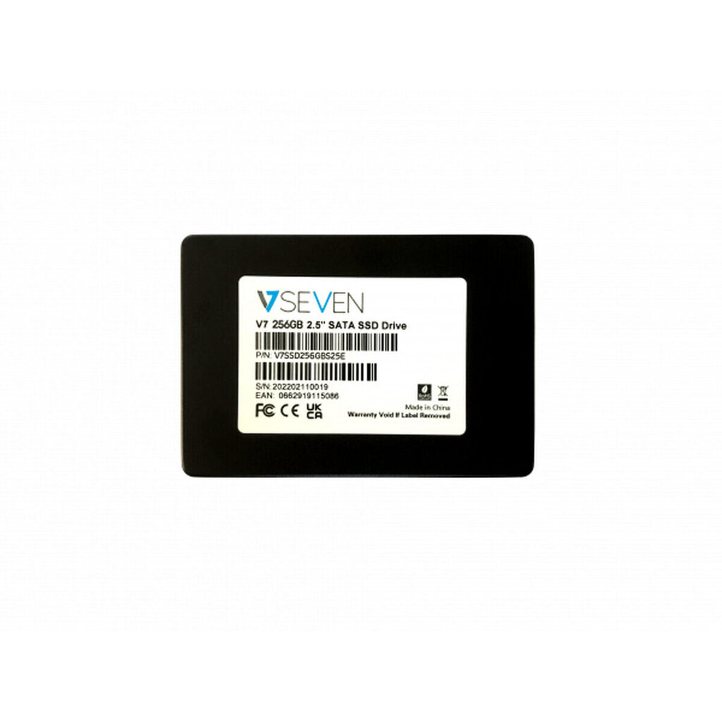 Kõvaketas V7 V7SSD1TBNV3E 256 GB 2,5'' цена и информация | Sisemised kõvakettad (HDD, SSD, Hybrid) | kaup24.ee