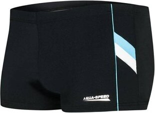 Lühikesed ujumispüksid Aqua-Speed Ricardo 2195, M, must, sinine hind ja info | Ujumispüksid, shortsid | kaup24.ee