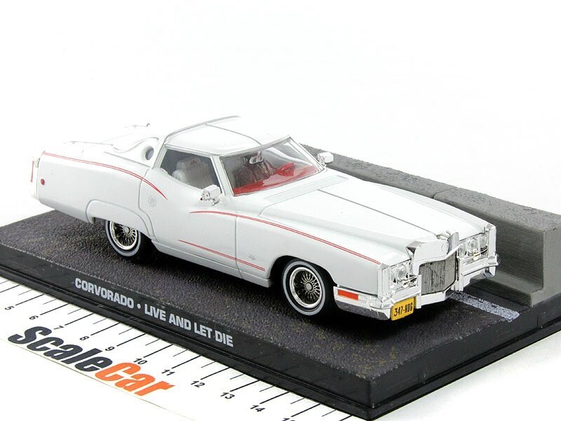 Cadillac Corvorado, James Bond, 1:43, Atlas цена и информация | Mudelautode kollektsioneerimine | kaup24.ee