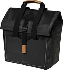 Jalgrattakott BASIL Shopper Urban Dry lisa Hook On System, must цена и информация | Другие аксессуары для велосипеда | kaup24.ee