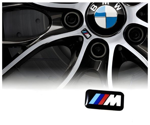 Rattajälgede embleemid BMW Genuine, 1 tk hind ja info | Lisaseadmed | kaup24.ee