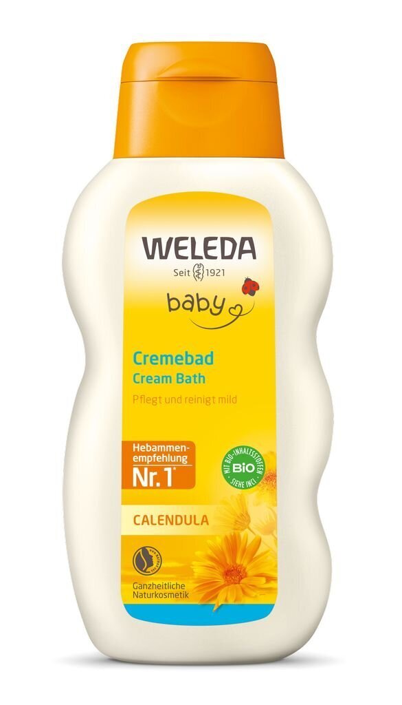 Rahustav saialille vannipiim lastele Weleda Baby 200 ml hind ja info | Laste ja ema kosmeetika | kaup24.ee