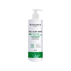 Gravier Biosince 1975 looduslik lõhnatu rahustav ja niisutav 98%-line aloe vera geel, 200 ml hind ja info | Kehakreemid, losjoonid | kaup24.ee