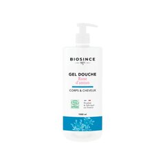 Gravier Biosince 1975 looduslik nahka rahustav dušigeel-šampoon roosiaia lõhnaline kõikidele juukse- ja nahatüüpidele, 1000 ml hind ja info | Dušigeelid, õlid | kaup24.ee
