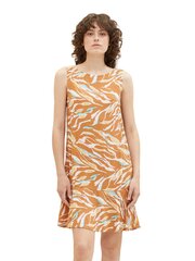 Naiste kleit Tom Tailor 1037234*31758, pruun/kollane 4066887701825 hind ja info | Kleidid | kaup24.ee