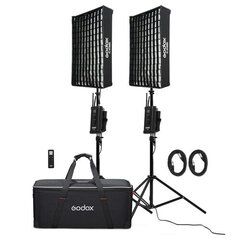 Godox Flexible LED Light FL100 Two-light KIT Комплект студийного освещения цена и информация | Осветительное оборудование для фотосъемок | kaup24.ee