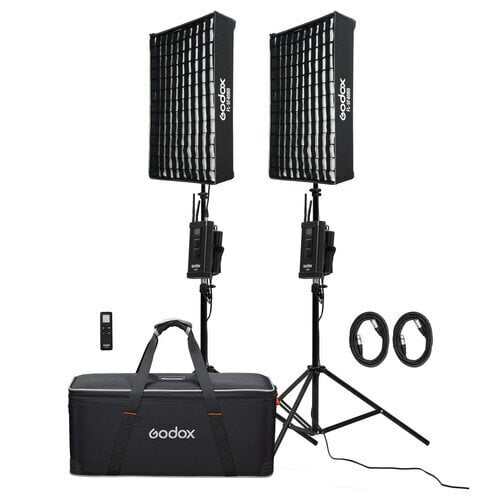 Godox Flexible LED Light FL100 Two-light KIT цена и информация | Fotovalgustuse seadmed | kaup24.ee