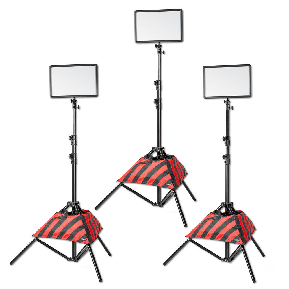 Godox LEDP260C Trio Tripod KIT hind ja info | Fotovalgustuse seadmed | kaup24.ee