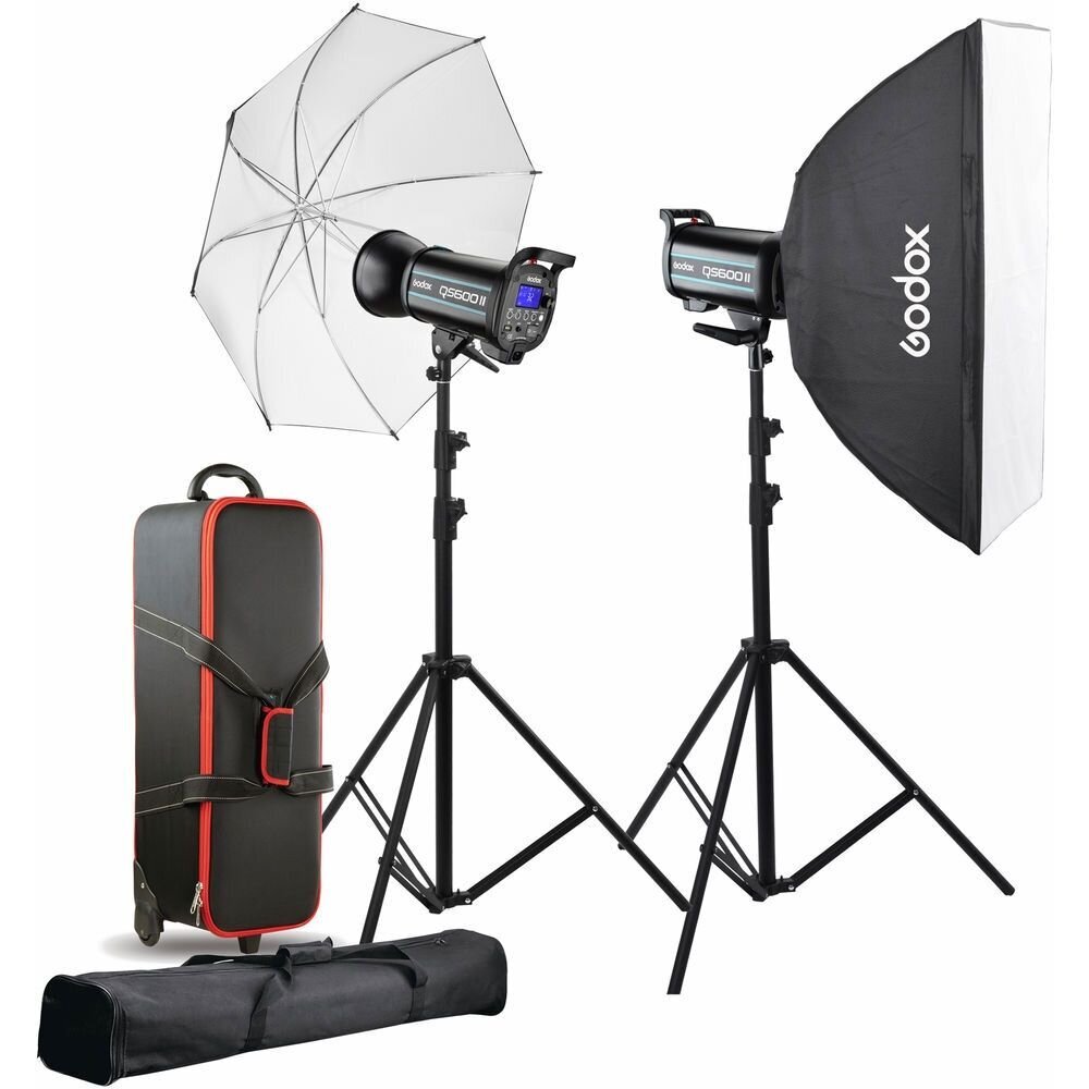 Godox QS600II High Performance KIT цена и информация | Fotovalgustuse seadmed | kaup24.ee