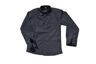 Poiste särk Semina 002-1 sinine цена и информация | Рубашки для мальчиков | kaup24.ee
