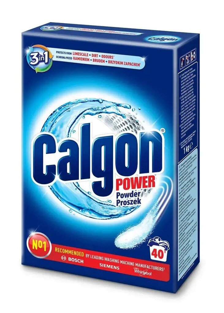 Calgon veepehmendaja automaatsetele pesumasinatele, 1 kg x 7 tk. hind ja info | Pesuvahendid | kaup24.ee