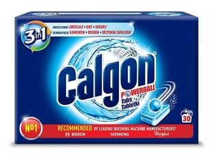 Умягчитель воды для автоматических стиральных машин Calgon, 30 Tab., 6 шт. в пакете цена и информация | Средства для стирки | kaup24.ee